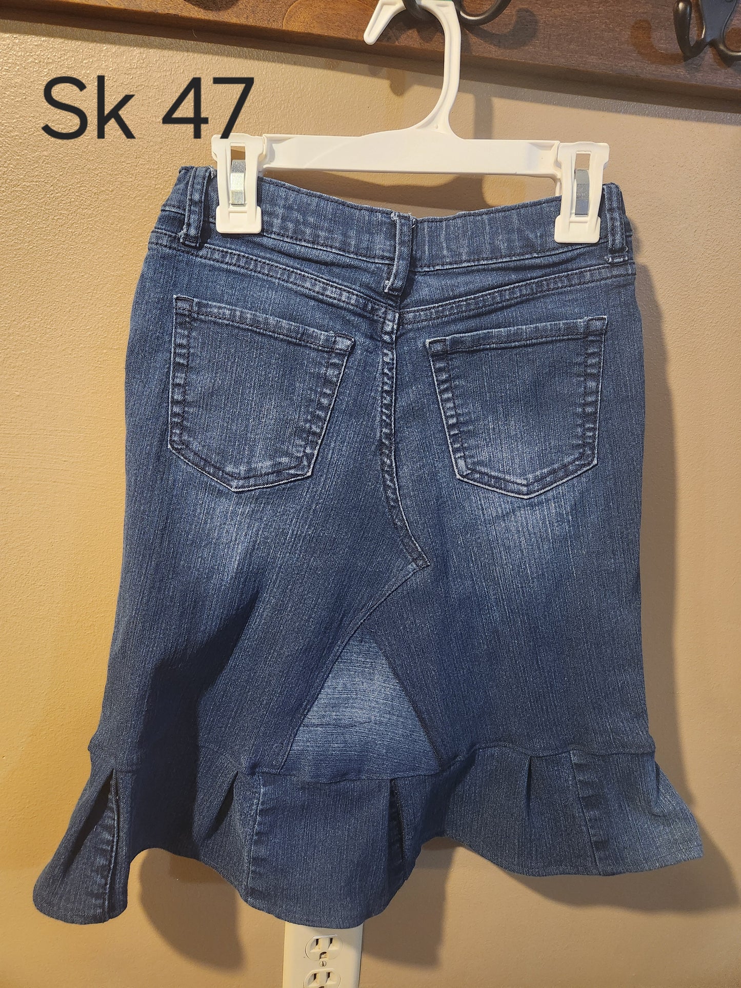 Skirt 47 Modest Kids Jean Skirt Size 10