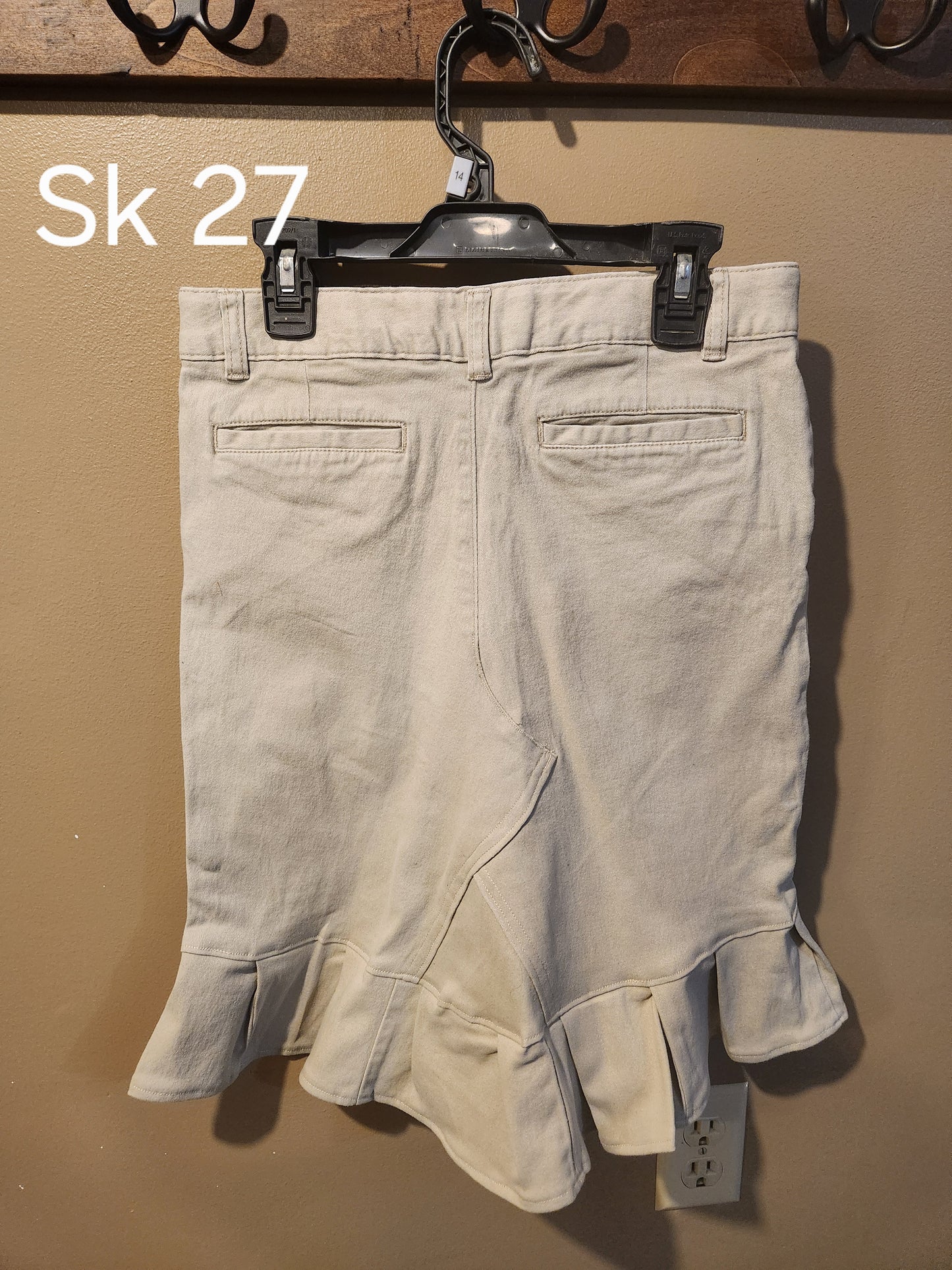 Skirt 27 Modest Kids Size 14 Khaki Skirt