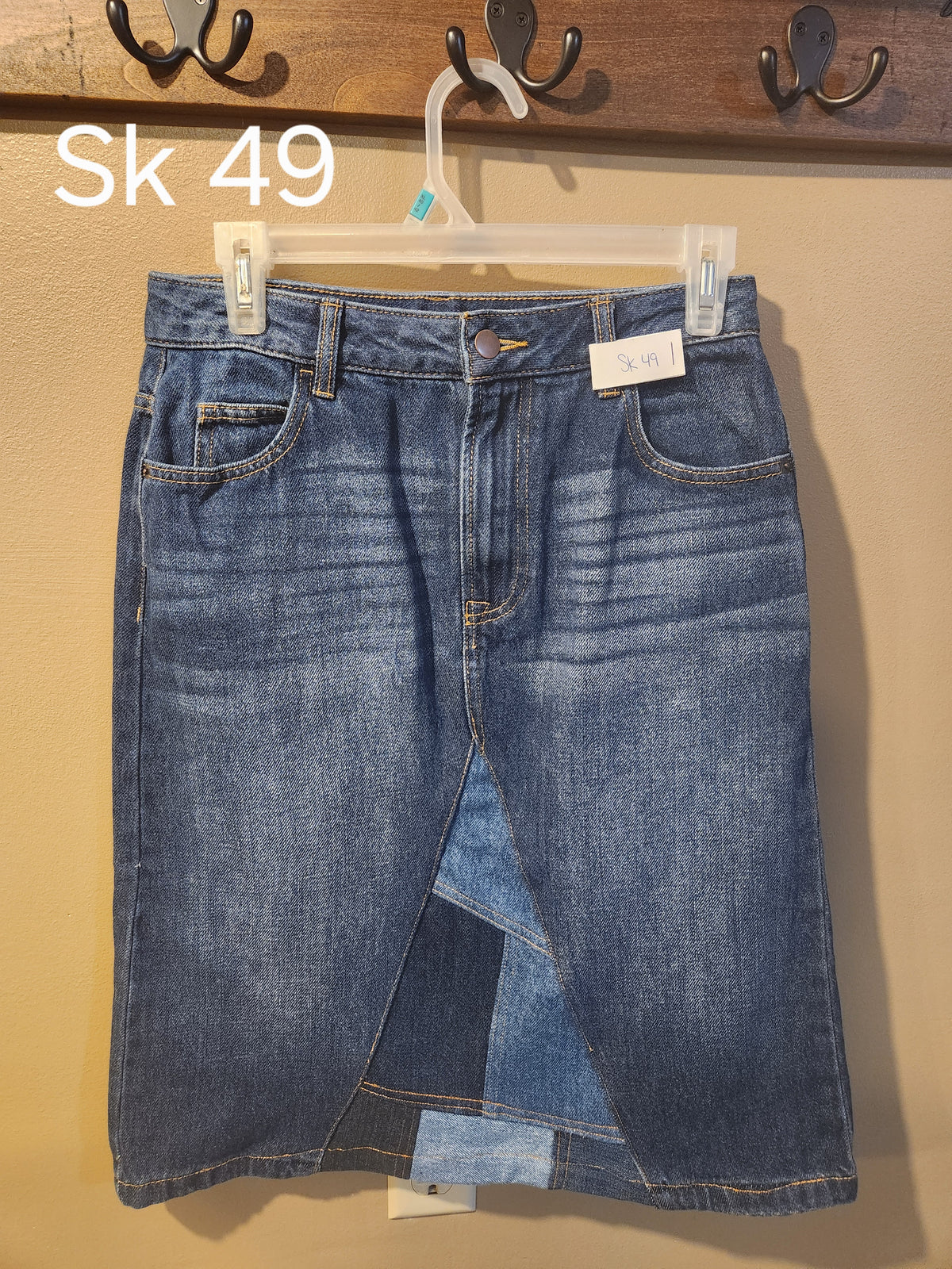 Skirt 49 Modest Size 4 Ladies Jean Skirt