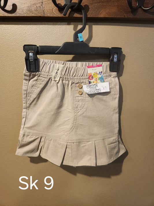 Skirt 9 Modest 18 month Khaki skirt