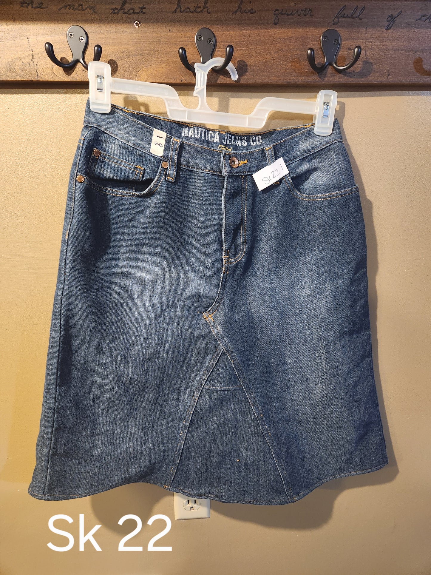 Skirt 22 Modest Jean Skirt size 18